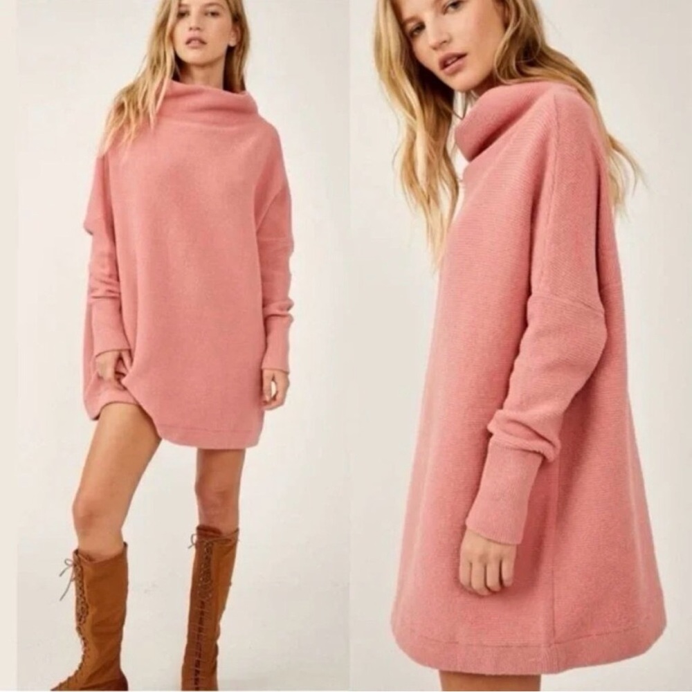 Free People Ottoman Oversized Slouchy Tunic Sweater Size Small